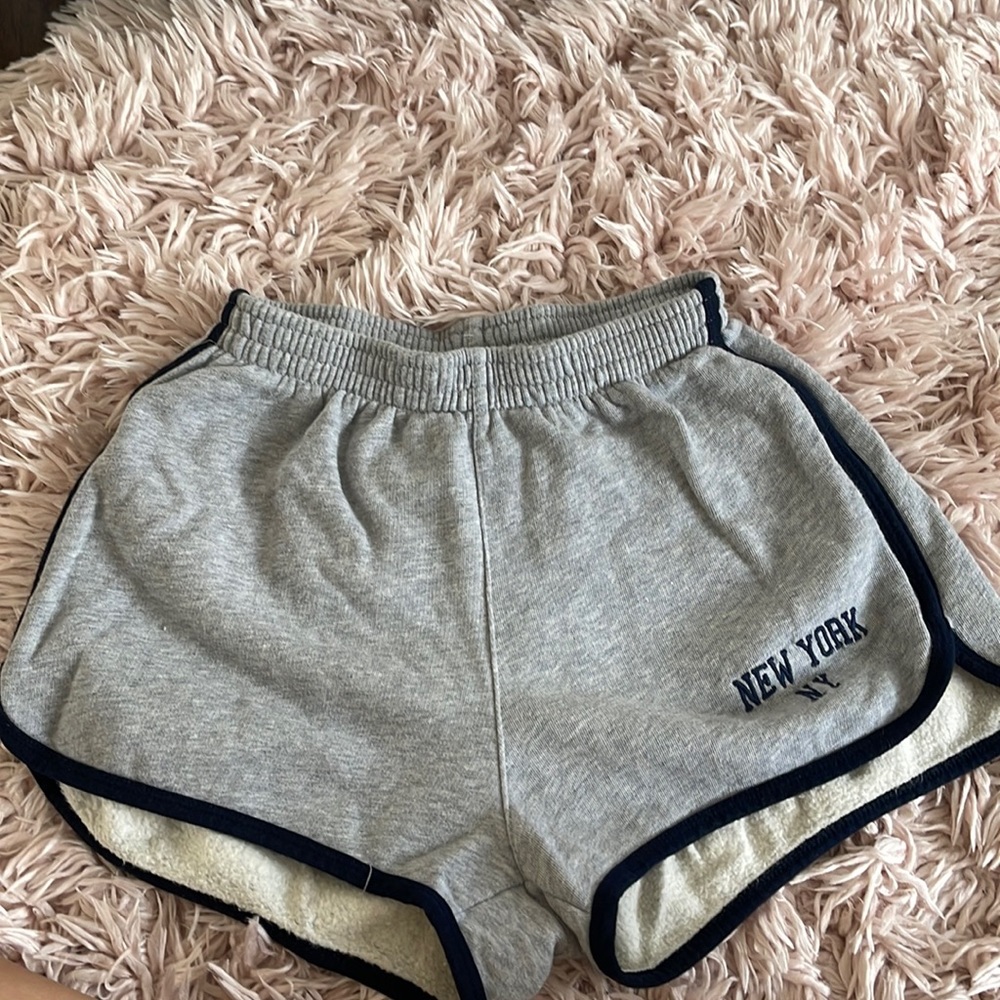 New York grey lounge shorts